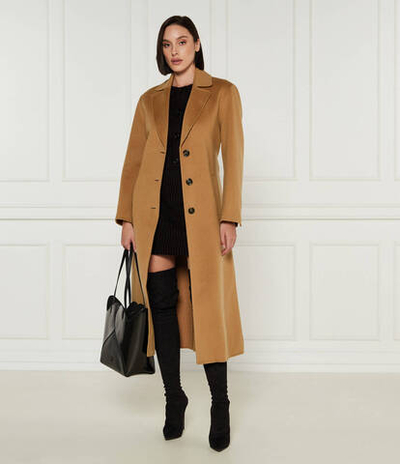 Хлопковое пальто Pinko - светло-коричневый(103819 Y27P)