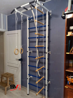 Монтаж шведской стенки Sv Sport в пеноблочные, газоблочные стены