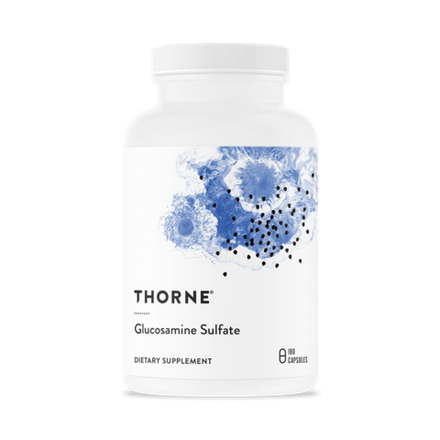 Thorne Research, Глюкозамин сульфат, Glucosamine Sulfate, 180 капсул