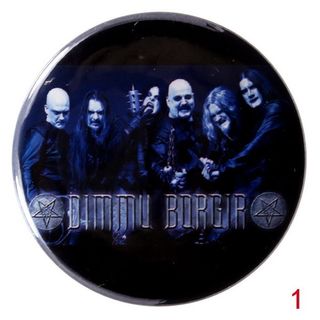 Значок Dimmu Borgir ( в ассортименте )
