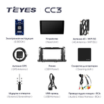Teyes CC3 9" для Toyota Sienna 2010-2014
