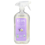 Earth Friendly Products, Ecos®, средство для устранения запаха из ткани на растительной основе, лаванда и ваниль, 591 мл (20 жидк. унций)
