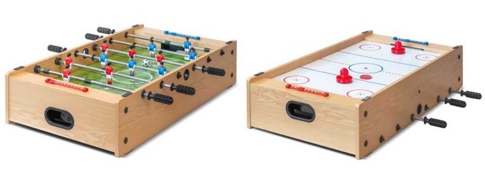 Игровой стол - трансформер "Garlando F-Mini 2 в 1" (настольный футбол, аэрохоккей)