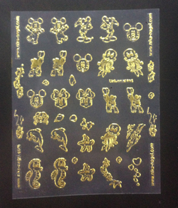 Nika Nagel Набор наклеек "Фрески 2" для дизайна