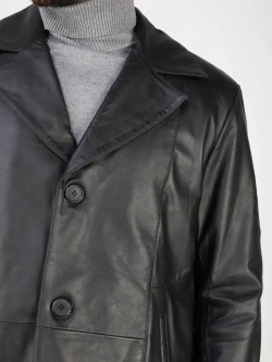 Кожаная куртка демисезонная блейзер пиджак