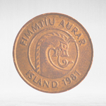 Iceland, 50 Aurar, 1981, VF