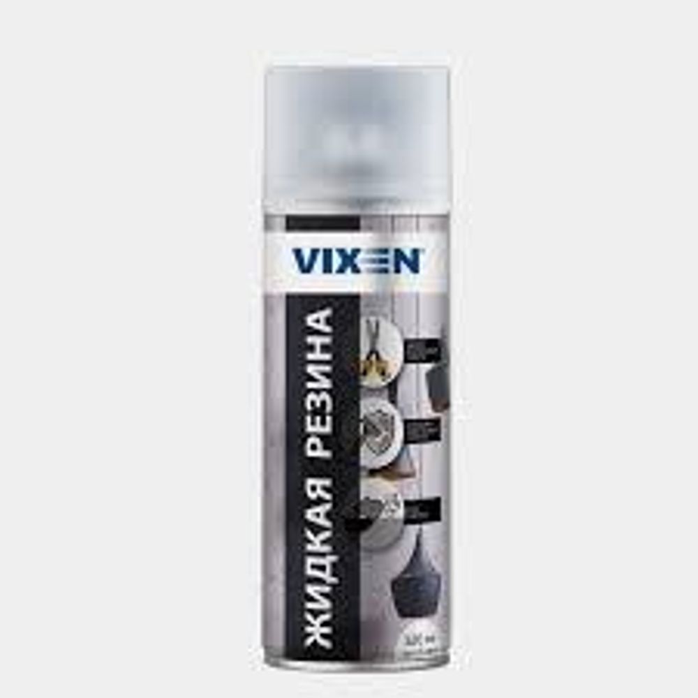 Резина жидкая аэрозоль прозрачная матовая 520 мл VIXEN