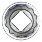 Головка торцевая стандартная двенадцатигранная 3/4&quot;, 35 мм KING TONY 633035M