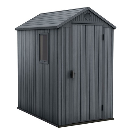 Пластиковый сарай Keter Darwin 4x6 grey