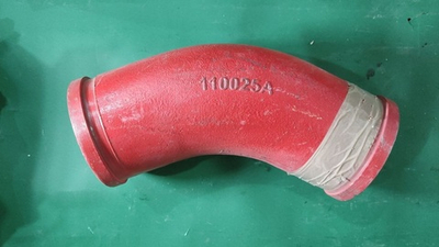 Угол бетоновода SANY 10455165 125A0.08M45