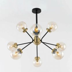 Citilux Планета CL105295 Люстра на штанге Бронза