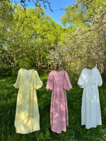 Платье Джульетта для беременных и кормящих, Сливочное масло