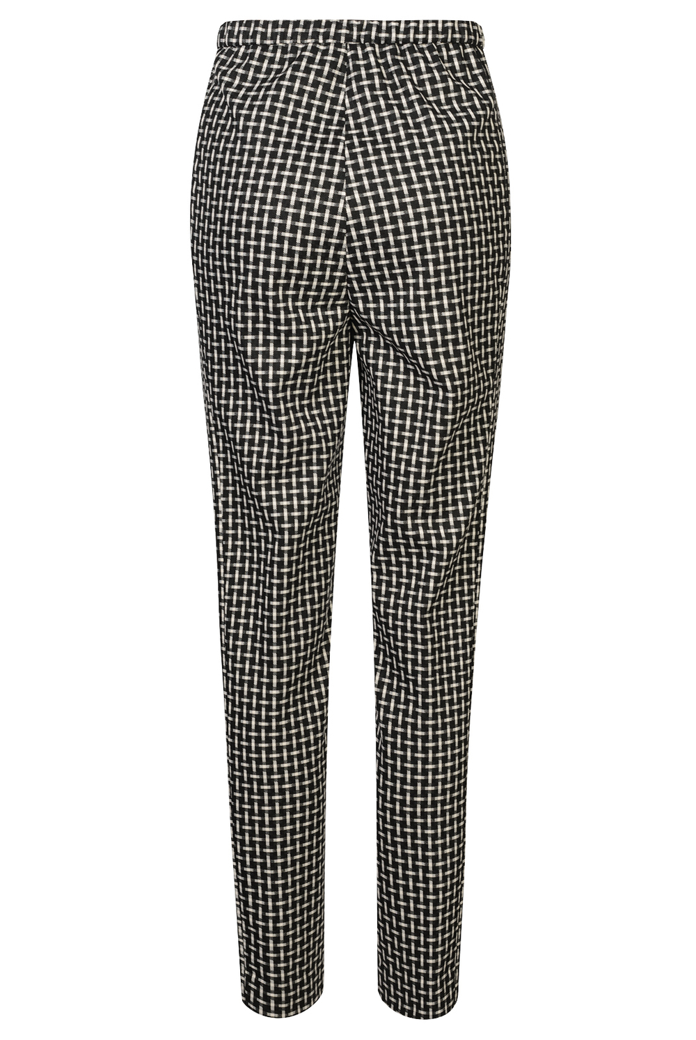 Брюки классические 1640Л, клетка #124К021640Л