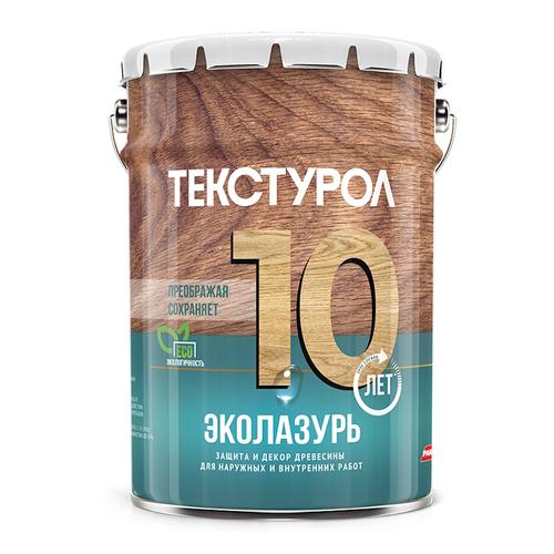 Пропитка деревозащит.ср-во Текстурол ЭКОЛАЗУРЬ водн.осн. тик  1л