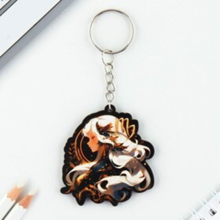 Брелок деревянный "Дева", 4,5 х 6  см 10167628