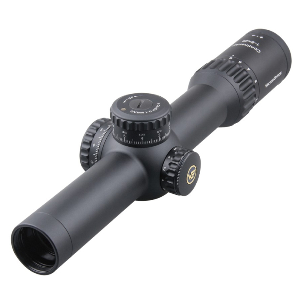Оптический прицел Vector Optics FFP Continental x6 1-6x28 ( Сетка VCT-BNW / с подсветкой )