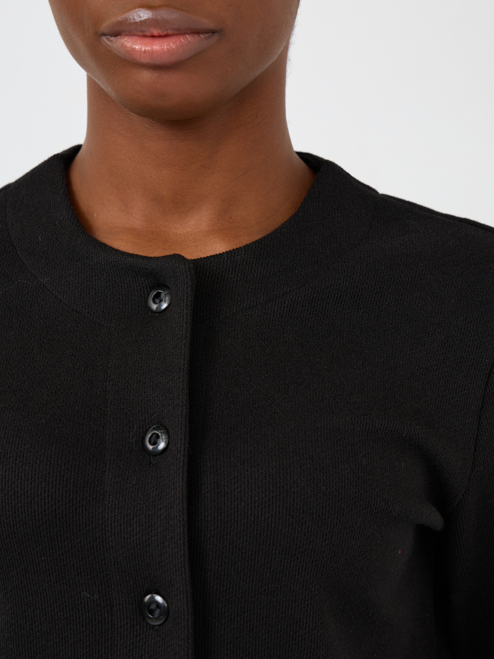 Кардиган короткий с перьями