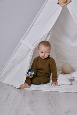 Штанишки утепленные Хаки RinaAmari