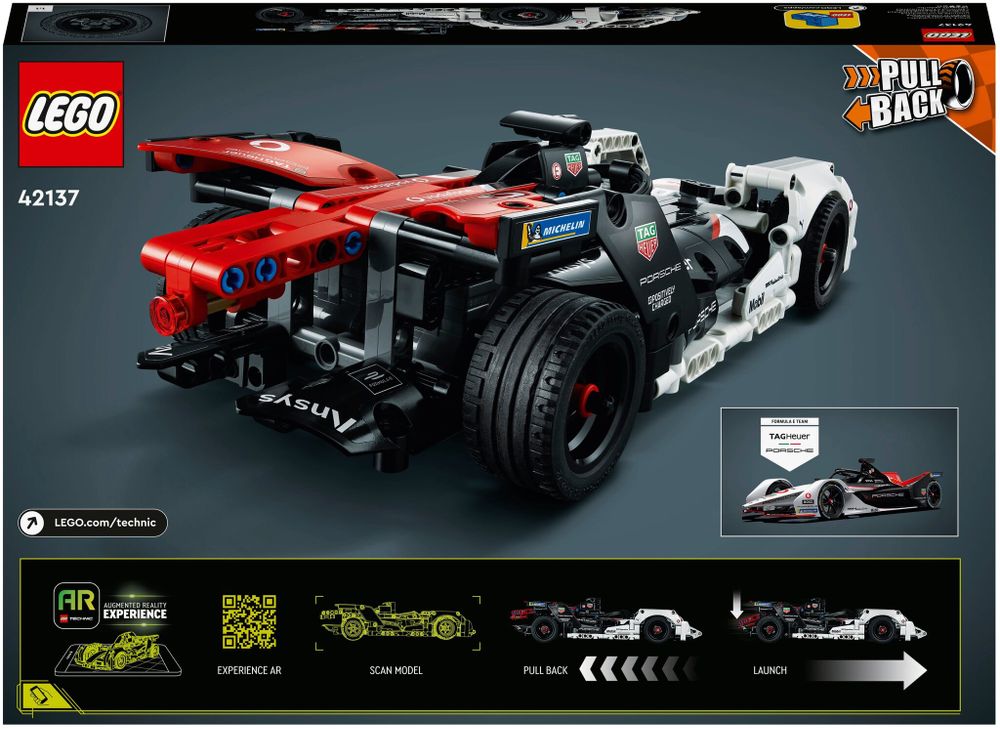 Конструктор LEGO Technic 42137 Formula E Porsche 99X Electric