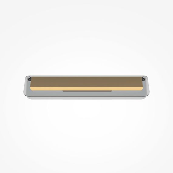 Настенный светодиодный светильник Maytoni Flat MOD296WL-L10BS3K