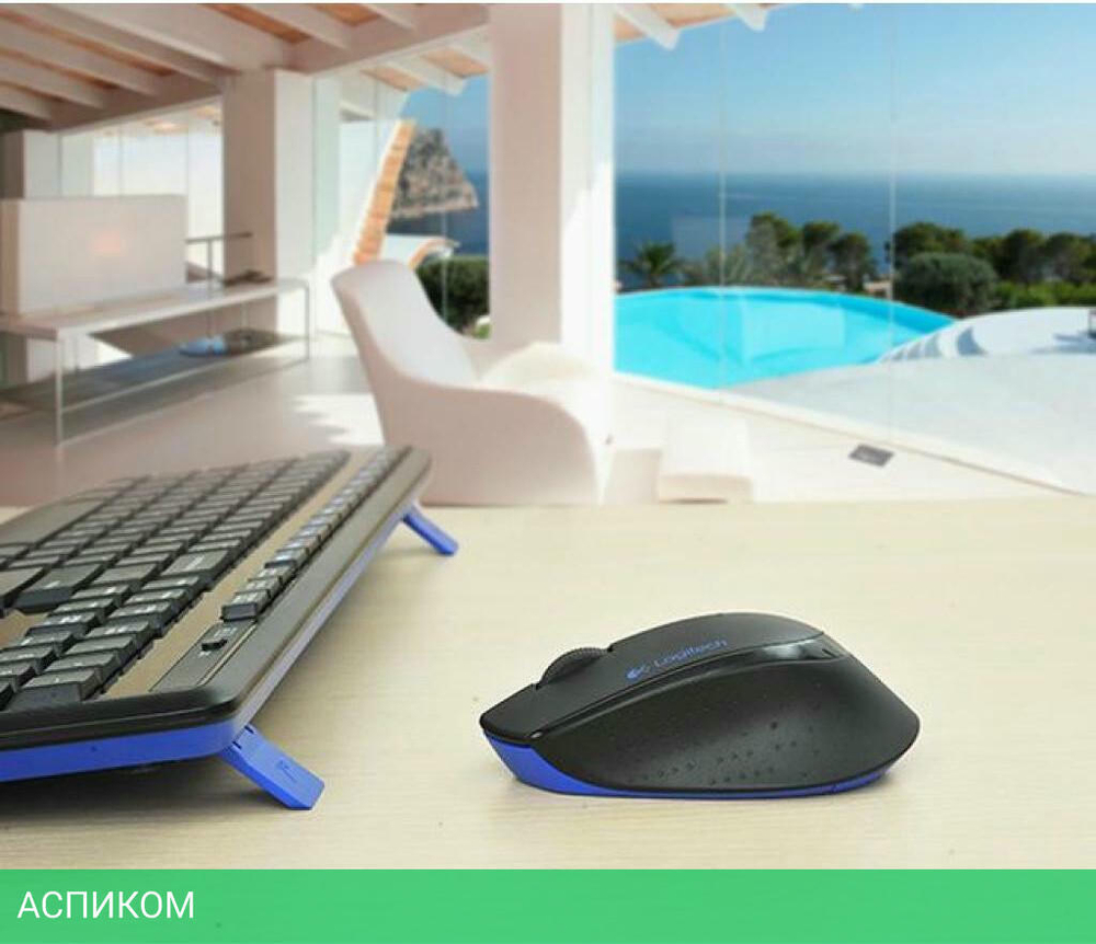 Набор периферии Logitech Wireless Combo MK345 (920-008534)