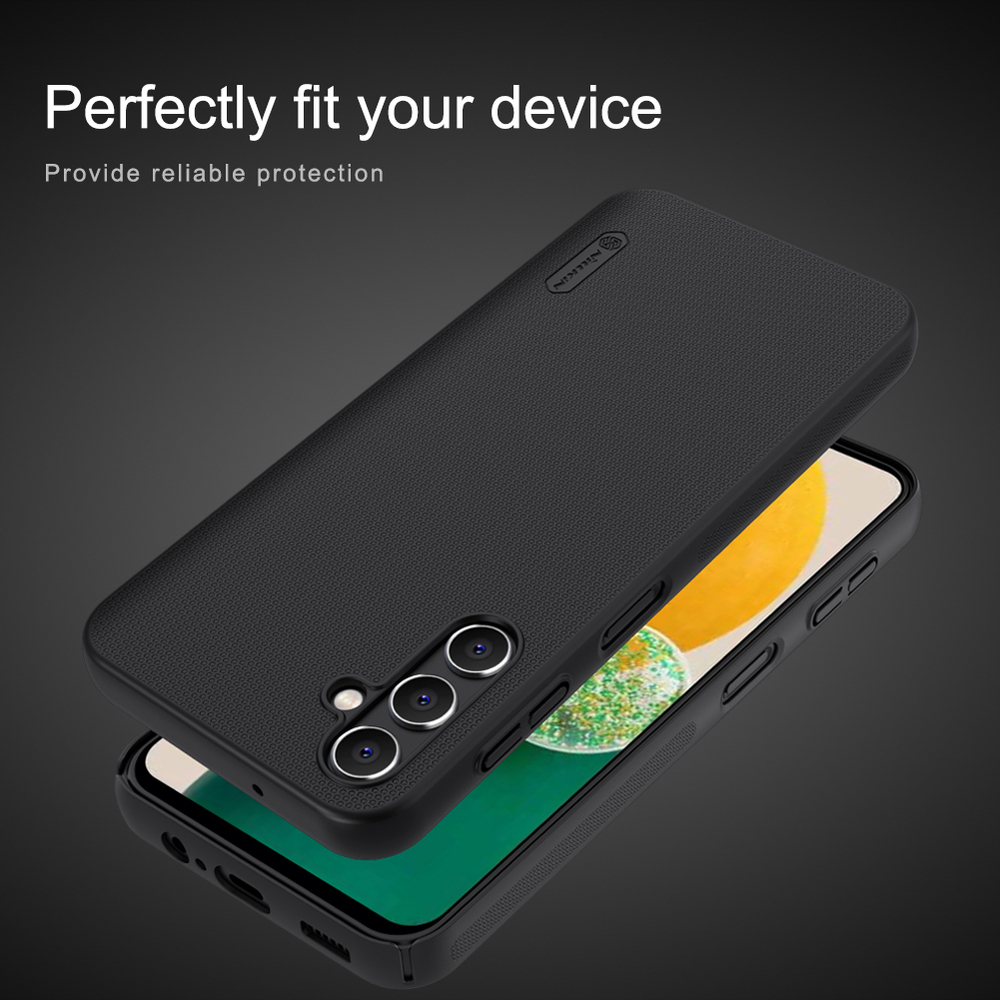 Тонкий жесткий чехол от Nillkin для смартфон Samsung Galaxy A14 4G, серия Super Frosted Shield