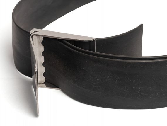 Пояс Sigalsub Elastica резиновый с металлической пряжкой черный