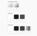 Стул пластиковый барный Papatya Ego-S Bar, сатинированный алюминий, антрацит матовый, дымчатый