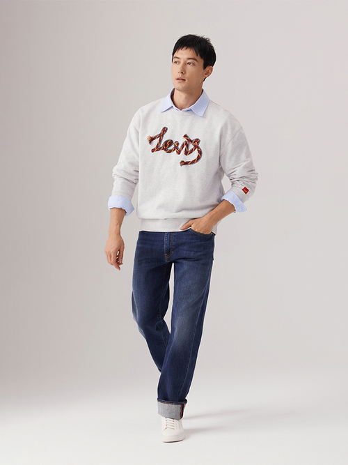 Мужские свободные прямые джинсы Levi's 555 Relaxed Straight 000LO-0040, Ограниченная серия