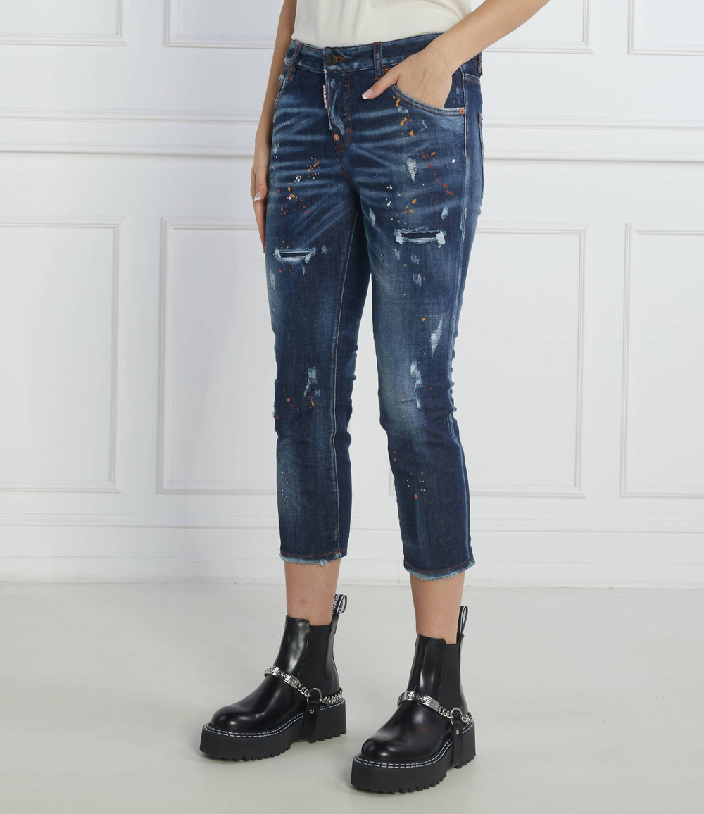 джинсы cool girl Dsquared2 - темно-синий(S72LB0563 S30789)