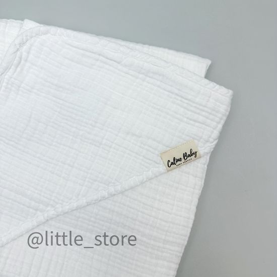 Полотенце из муслина, Белое