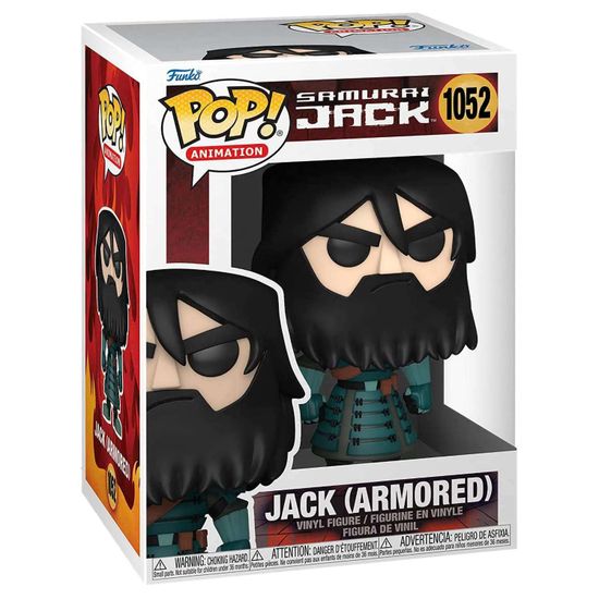 Фигурка Funko POP! Animation Samurai Jack Armored Jack (1052) 49276 / Фигурка Фанко ПОП! по мотивам мультсериала "Самурай Джек", Джек