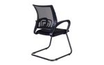 Кресло офисное для посетителя CH-695N-AV черный