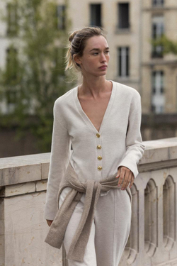 ZARA МЯГКИЙ КАРДИГАН НА ПУГОВИЦАХ, БЕЖЕВЫЙ МЕЛАНЖ