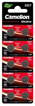 Батарейка часовая R395 (395/399 LR927 LR57 G07) Camelion
