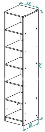 Прихожая СОФИЯ-7 пенал