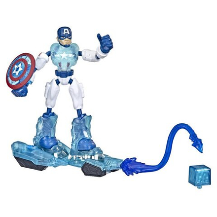 Hasbro Avengers Bend and Flex - Фигурка 15 см Ice Mission Captain America F5868