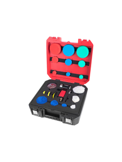 Пневмошлифмашина с набором насадок, орбитальная, эксцентрик ARNEZI R7506147