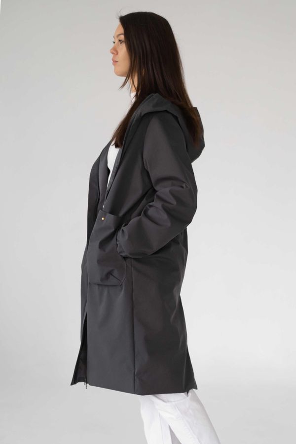Плащ Женский Графитовый - фото 7