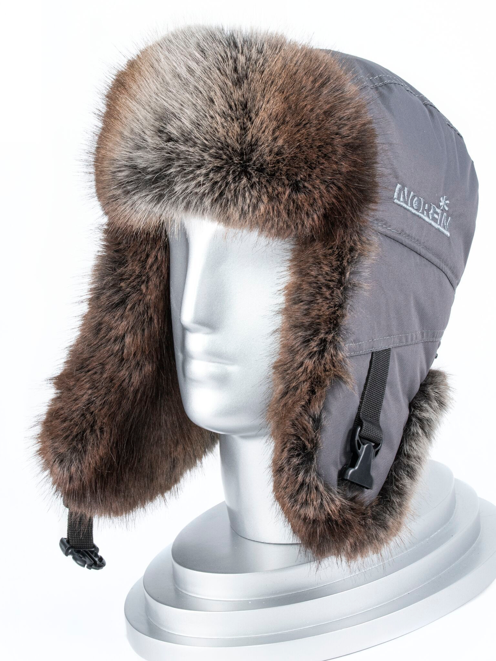 Шапка-ушанка Norfin Extreme PRO Gray, размер L