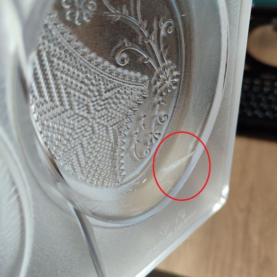 857-у | Форма для шоколадных изделий &quot;Пасхальные яйца&quot; (275*175 мм)