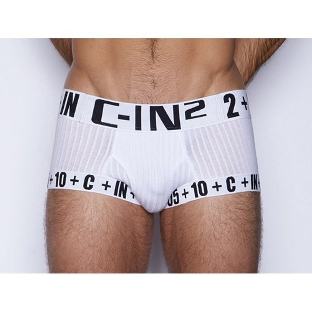 Мужские трусы хипсы X белые C-IN2