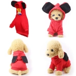 Кофта-толстовка для собаки «Ушастик» с капюшоном, размер L (20*36*26см) цвет красный Ultramarine