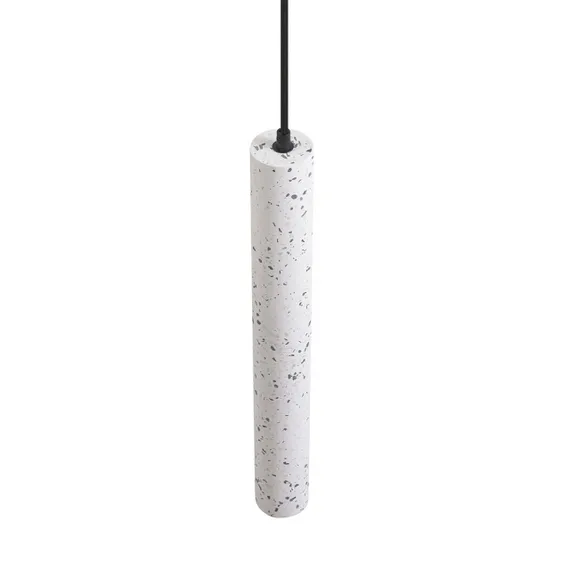8356/1B SUSPENTIONI черный/белый, металл/цемент Подвес GU10 LED 5W 220V SHAMAREL