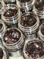 Хлопья - слюда 88303 Шоколадный прозрачный глянец - для литья изделий и творчества