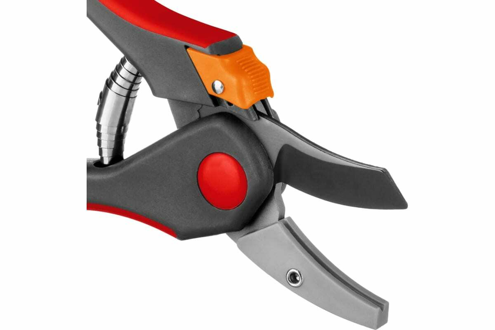 Секатор GRINDA G-28 с двухкомпонентными рукоятками, контактный, 205мм 8-423203_z02