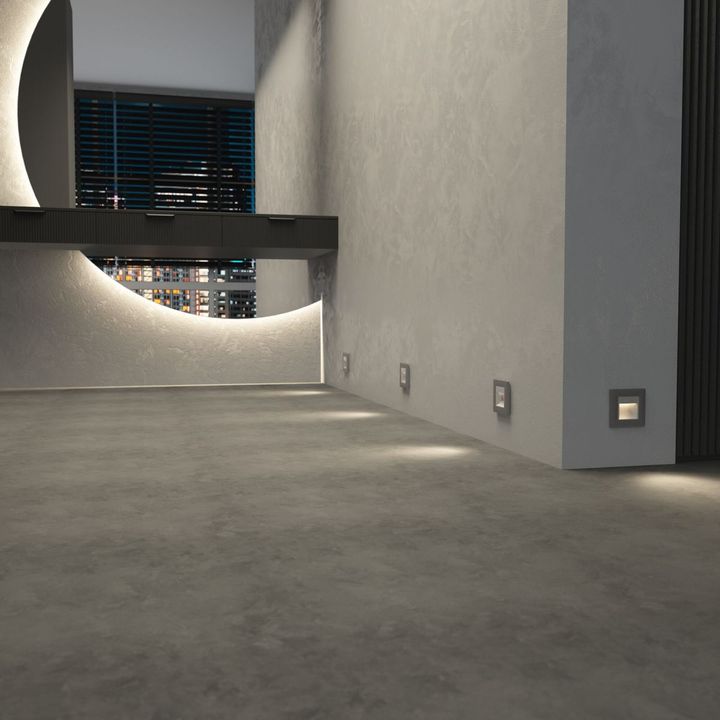 Подсветка для лестниц и ступеней Werkel серебряный матовый W1154165 4690389205408