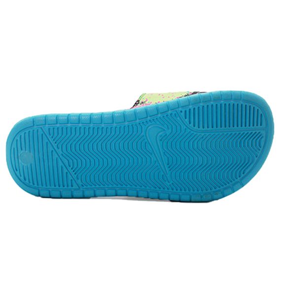 Nike Benassi JDI Print 'Green Blue'