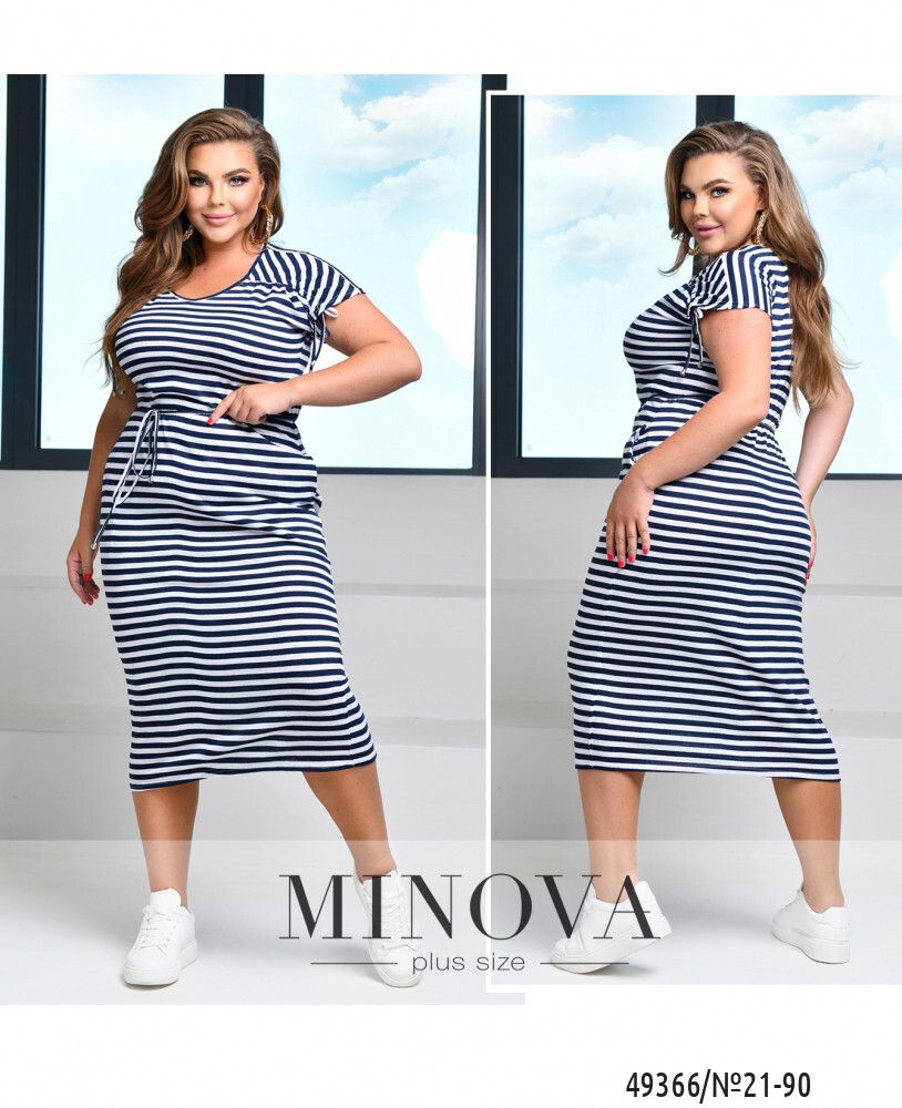 Платье 21-90-синий Minova