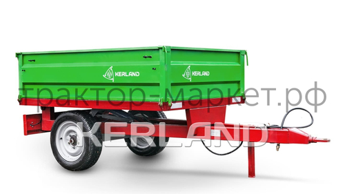 Прицеп Kerland | Керланд П-3210 с ПСМ к трактору (самосвальный)